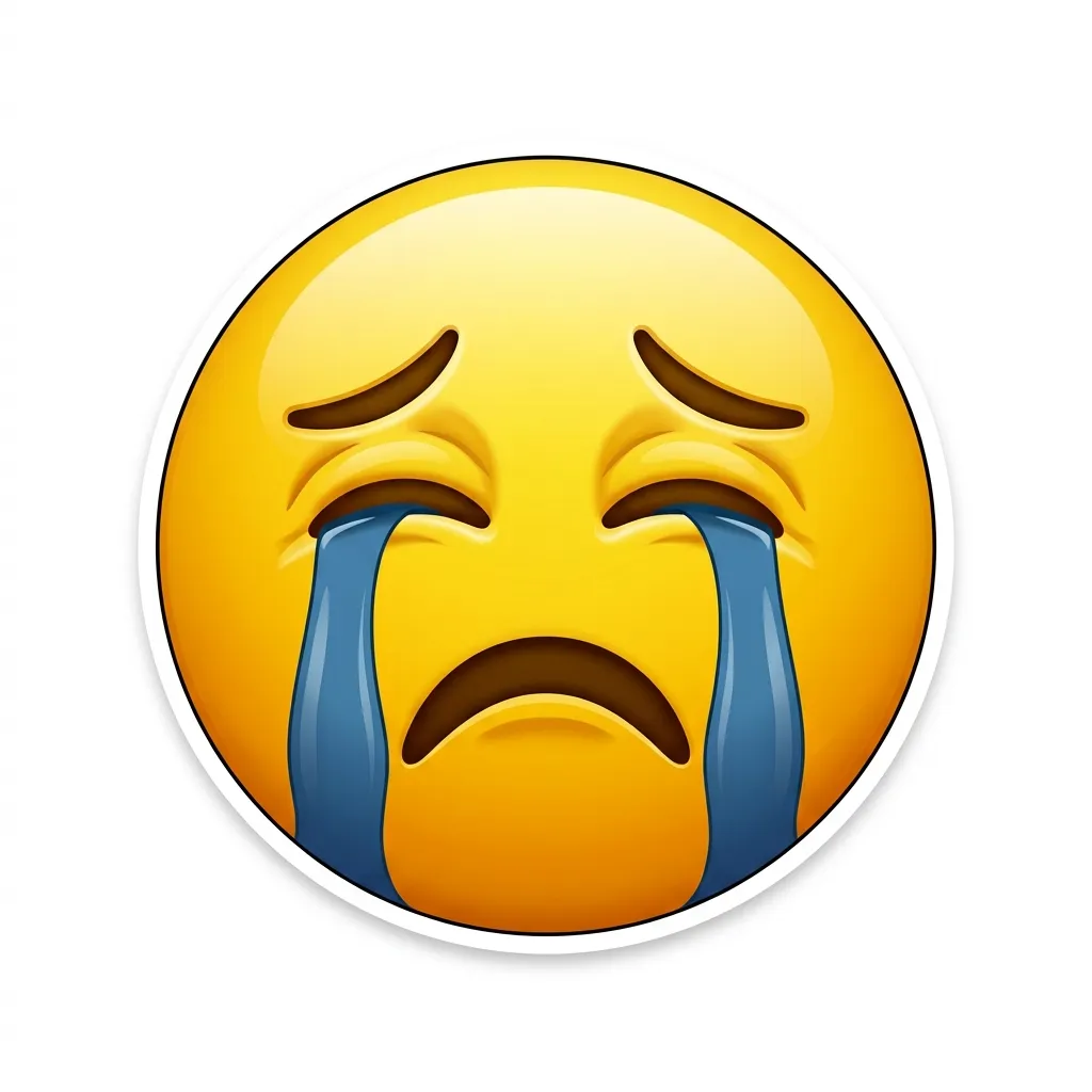 Best cry emoji PNG combos copy & paste