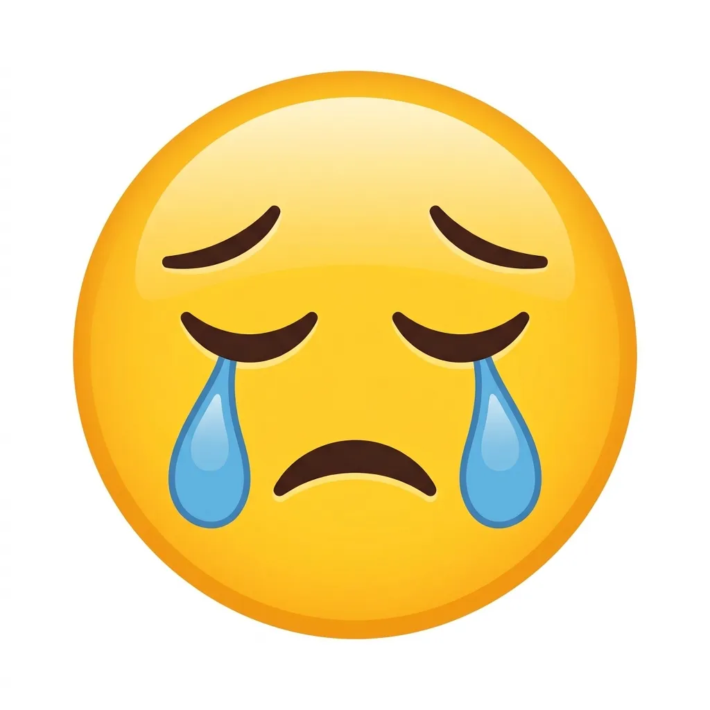 How to use cry emoji PNG the right way