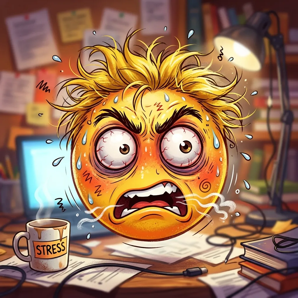 Trending frazzled emoji in 2026