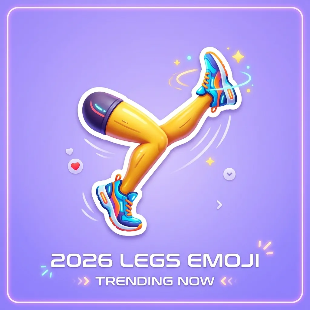 Trending legs emoji in 2026