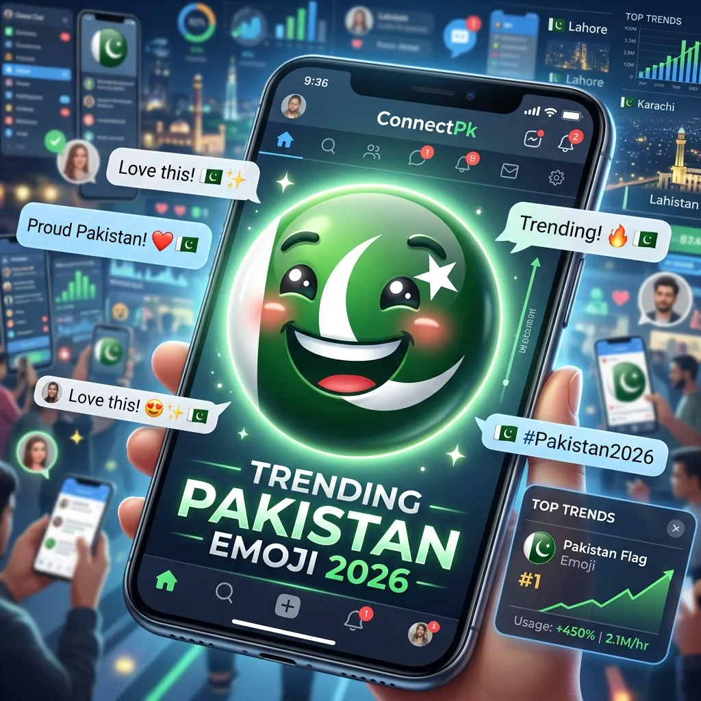 Trending Pakistan emoji in 2026
