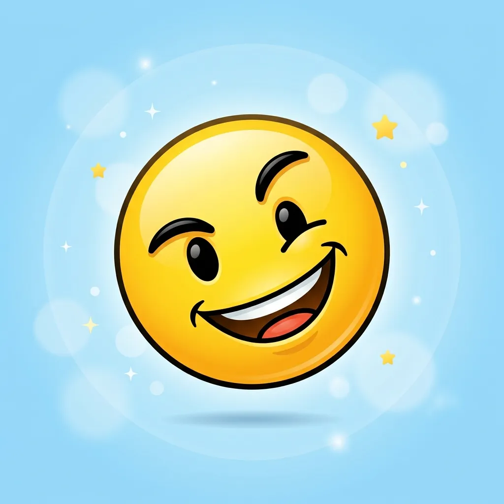 What do slant face emoji mean?