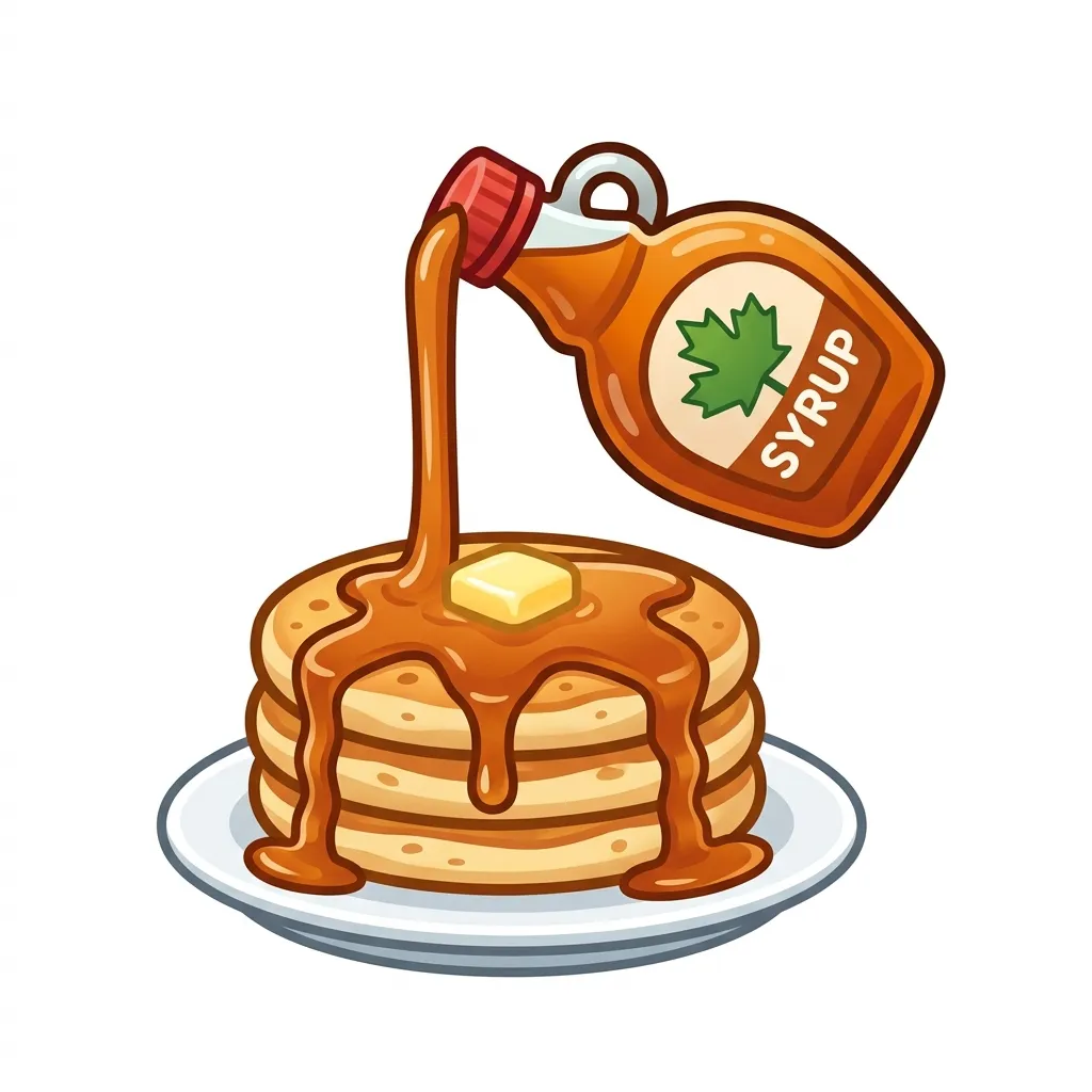 What do syrup emoji mean?
