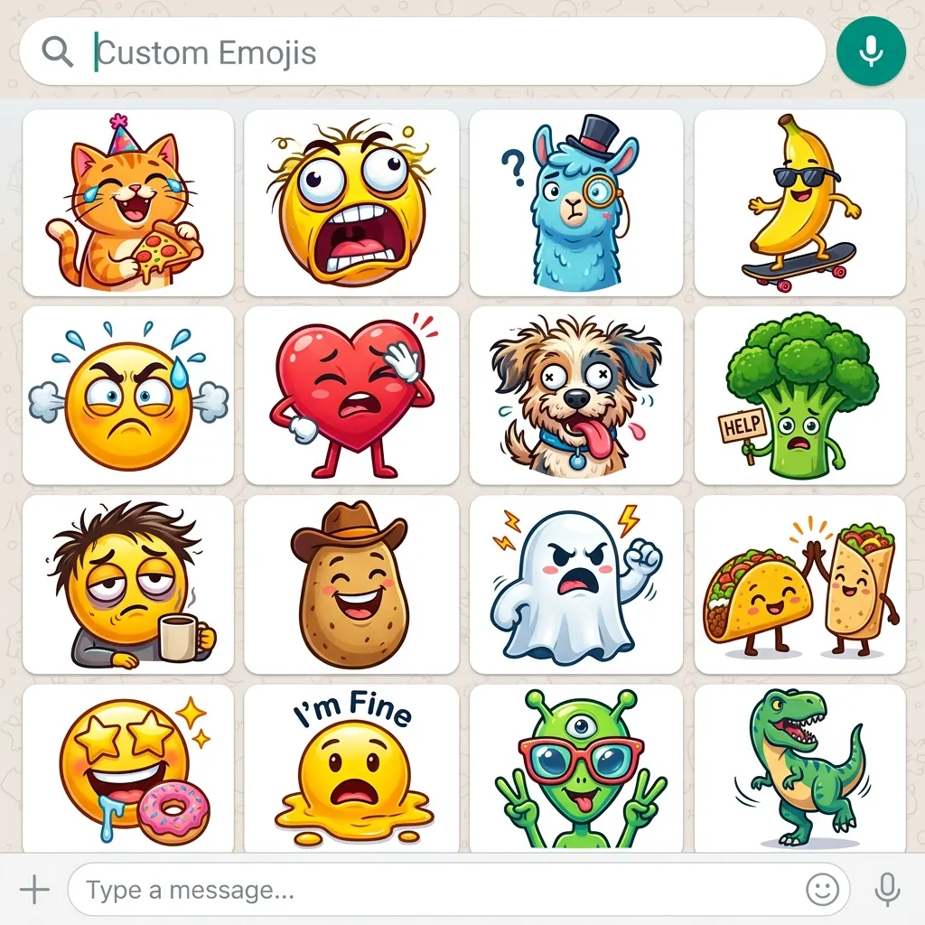 Best funny custom emoji combos copy & paste