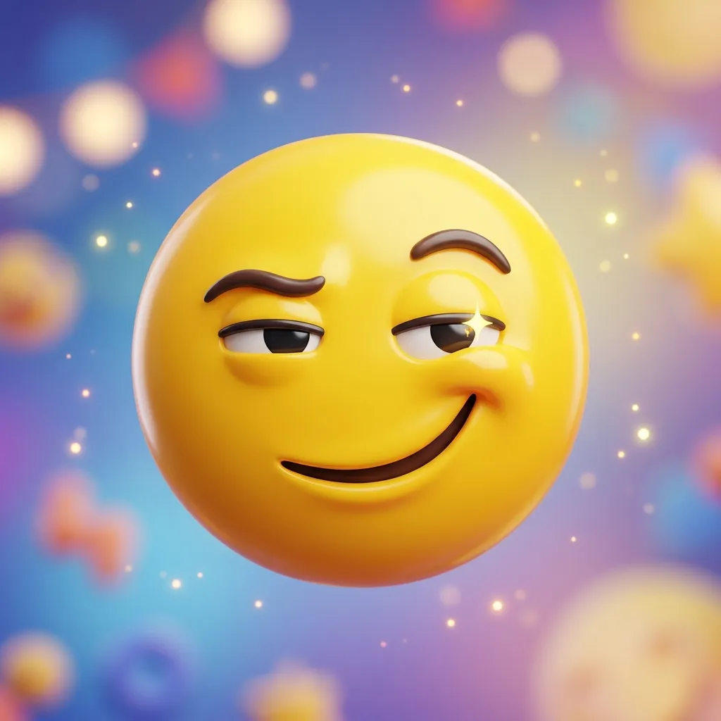 Best mischievous smile emoji combos copy & paste