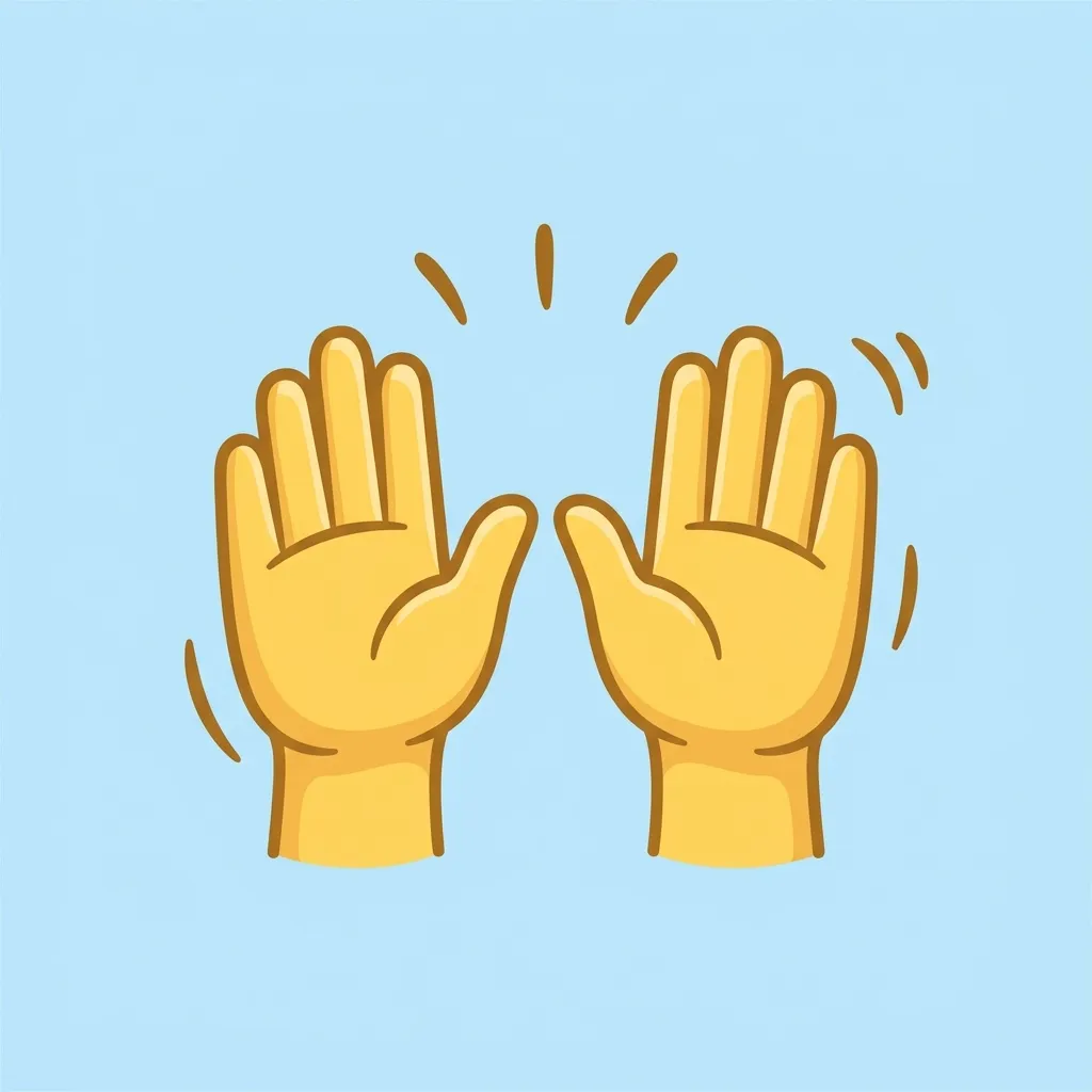 Best raise hands emoji combos copy & paste