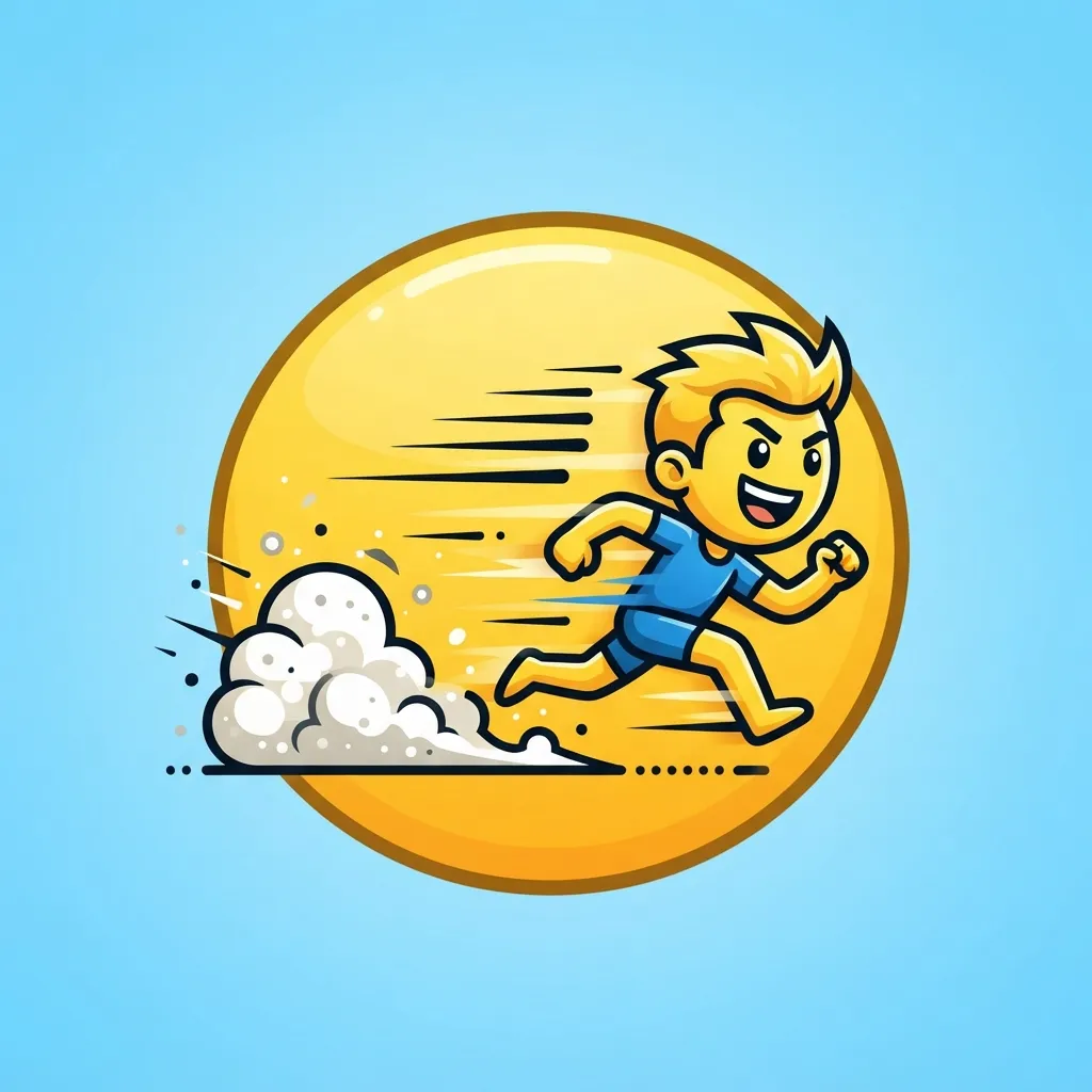 How to use dashing away emoji the right way