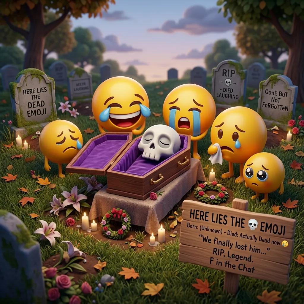 How to use dead emoji meme the right way