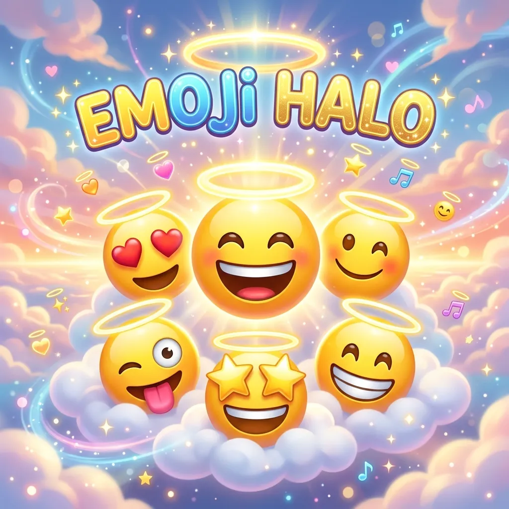 How to use emoji halo meaning the right way