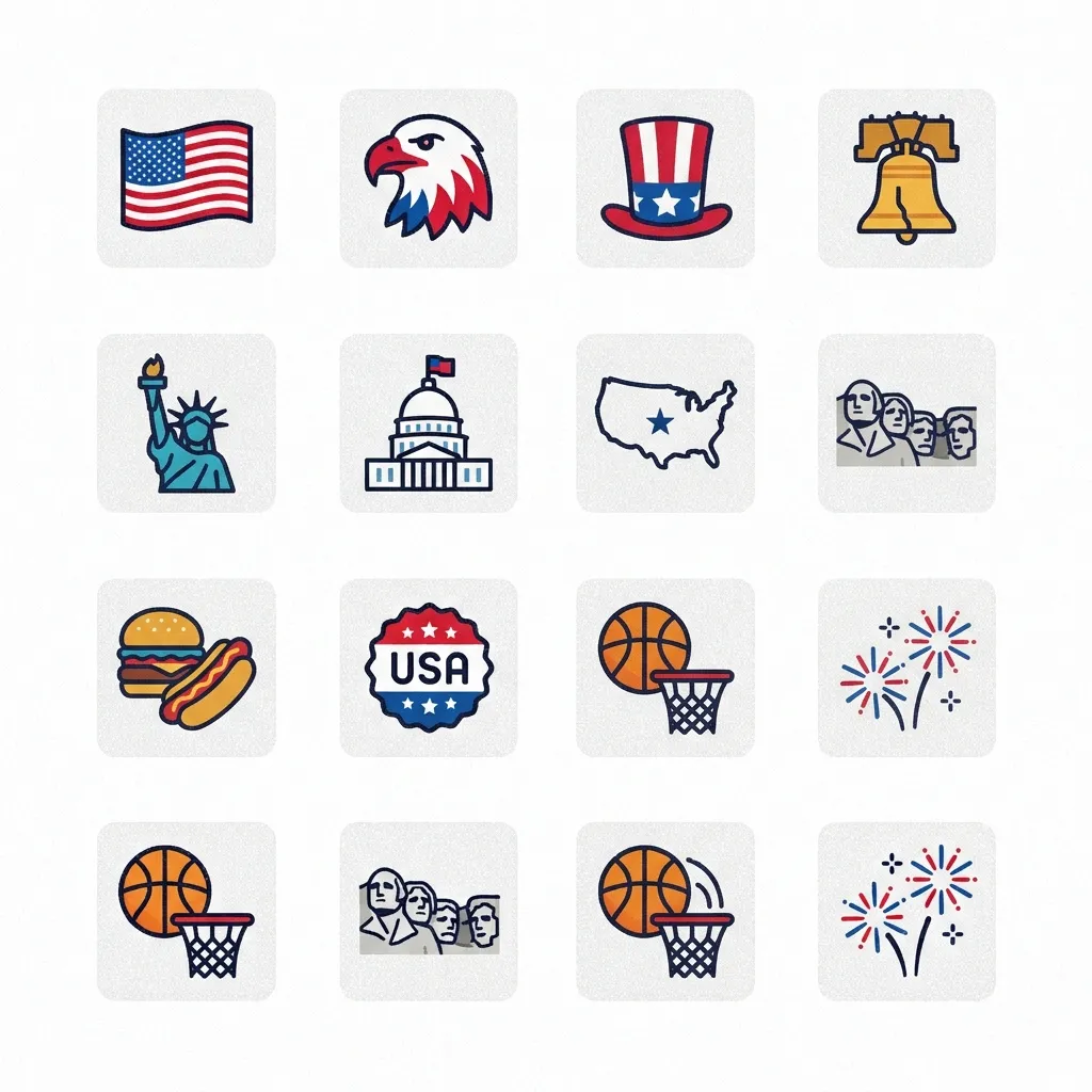 How to use emoji USA the right way