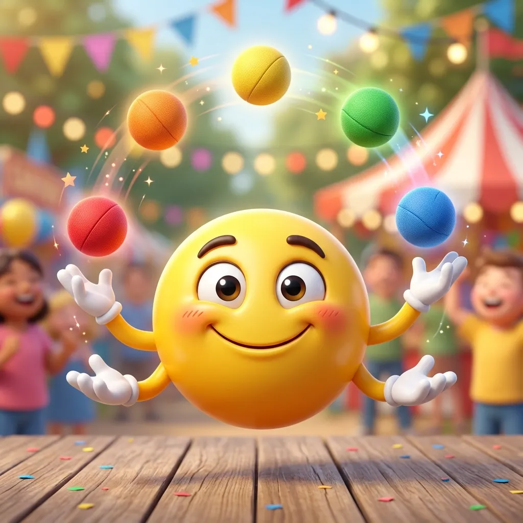 How to use juggling emoji the right way