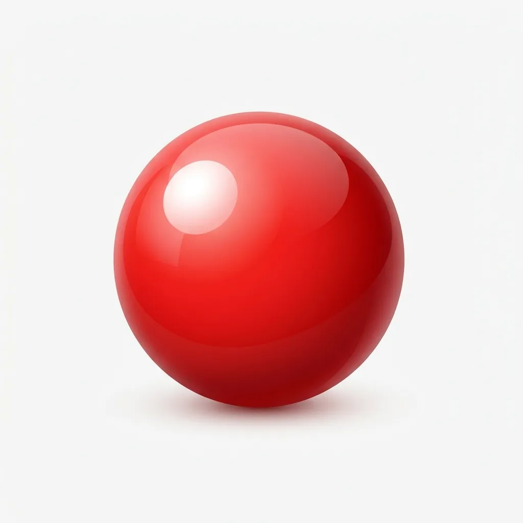 How to use red ball emoji the right way