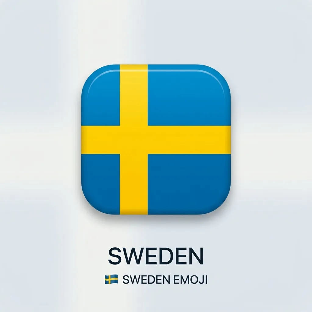 How to use Sweden emoji the right way