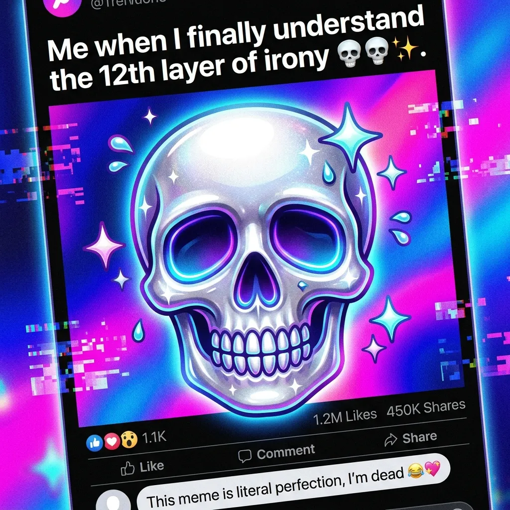 Trending dead emoji meme in 2026