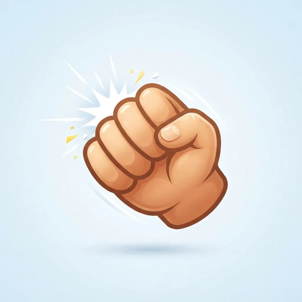 Trending punching emoji in 2026