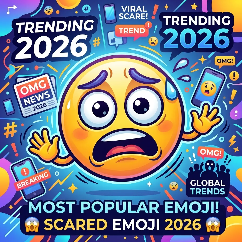 Trending scared emoji clipart in 2026