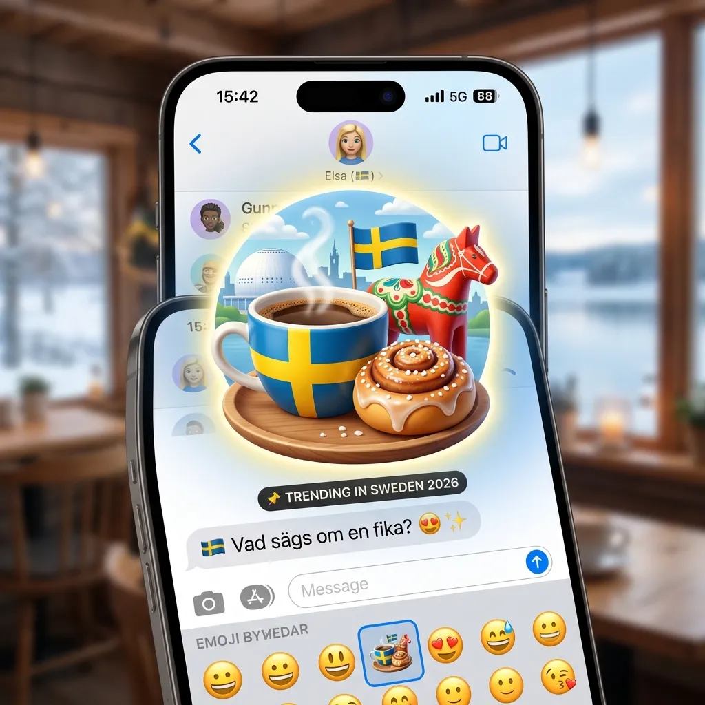 Trending Sweden emoji in 2026