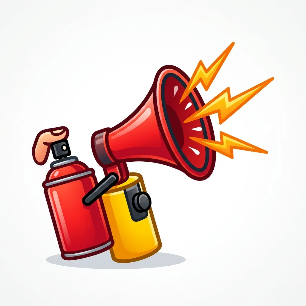 What do airhorn emoji mean?