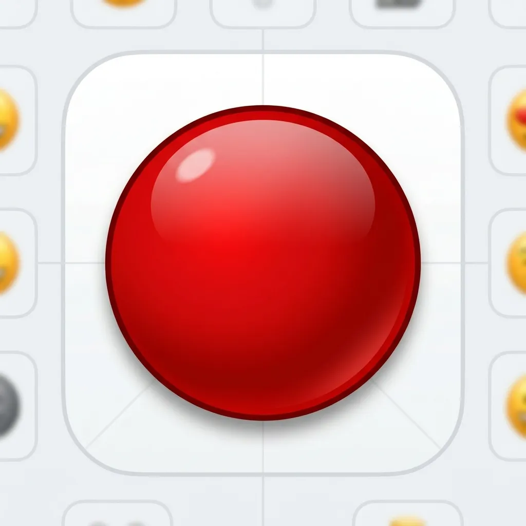 What do red ball emoji mean?