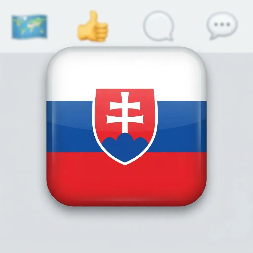What do Slovakia flag emoji mean?