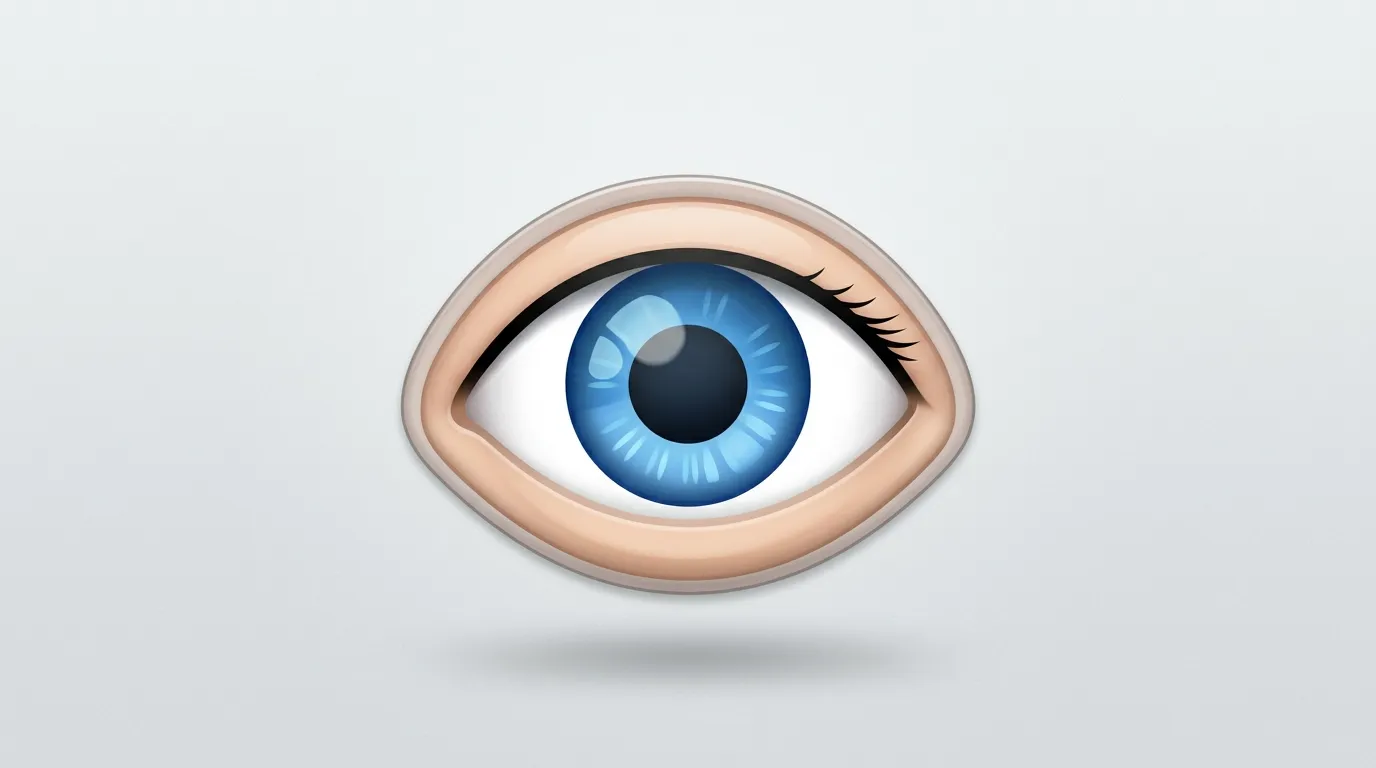 Apple Eye Emoji