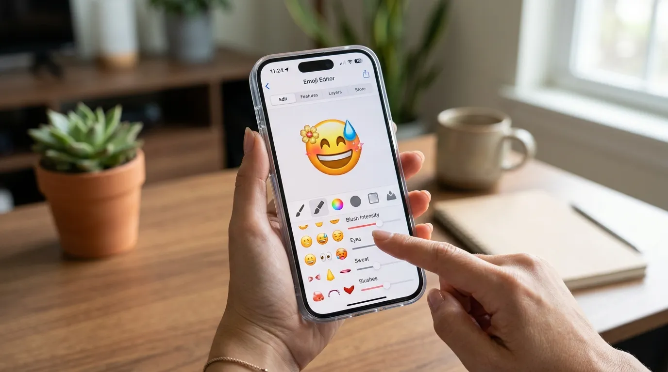 Edit Emoji iPhone