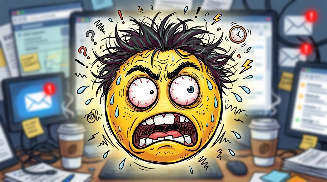 Frazzled Emoji