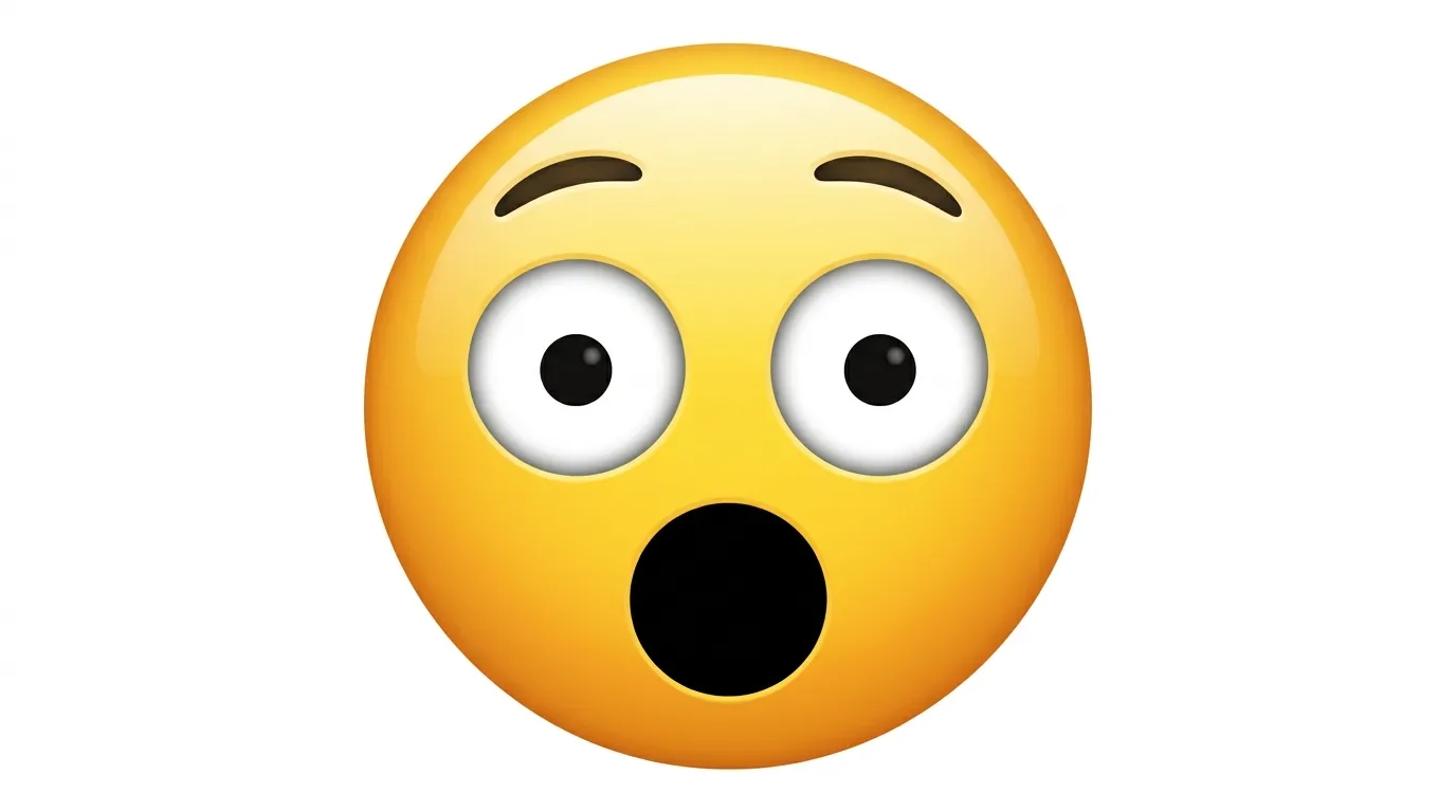 iPhone Shocked Emoji