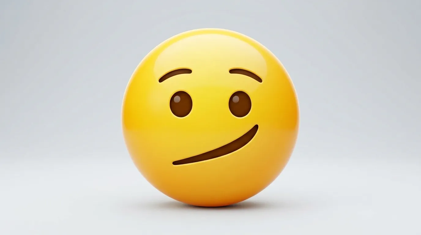 Slant Face Emoji