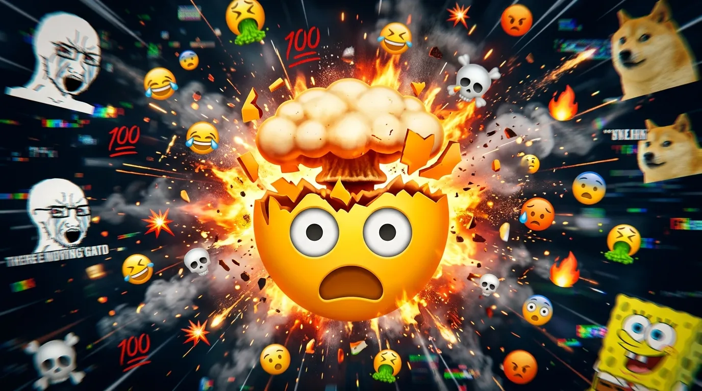Exploding Emoji Meme