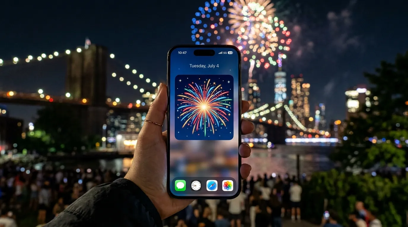 Fireworks Emoji iPhone
