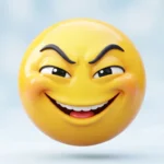 Mischievous Smile Emoji
