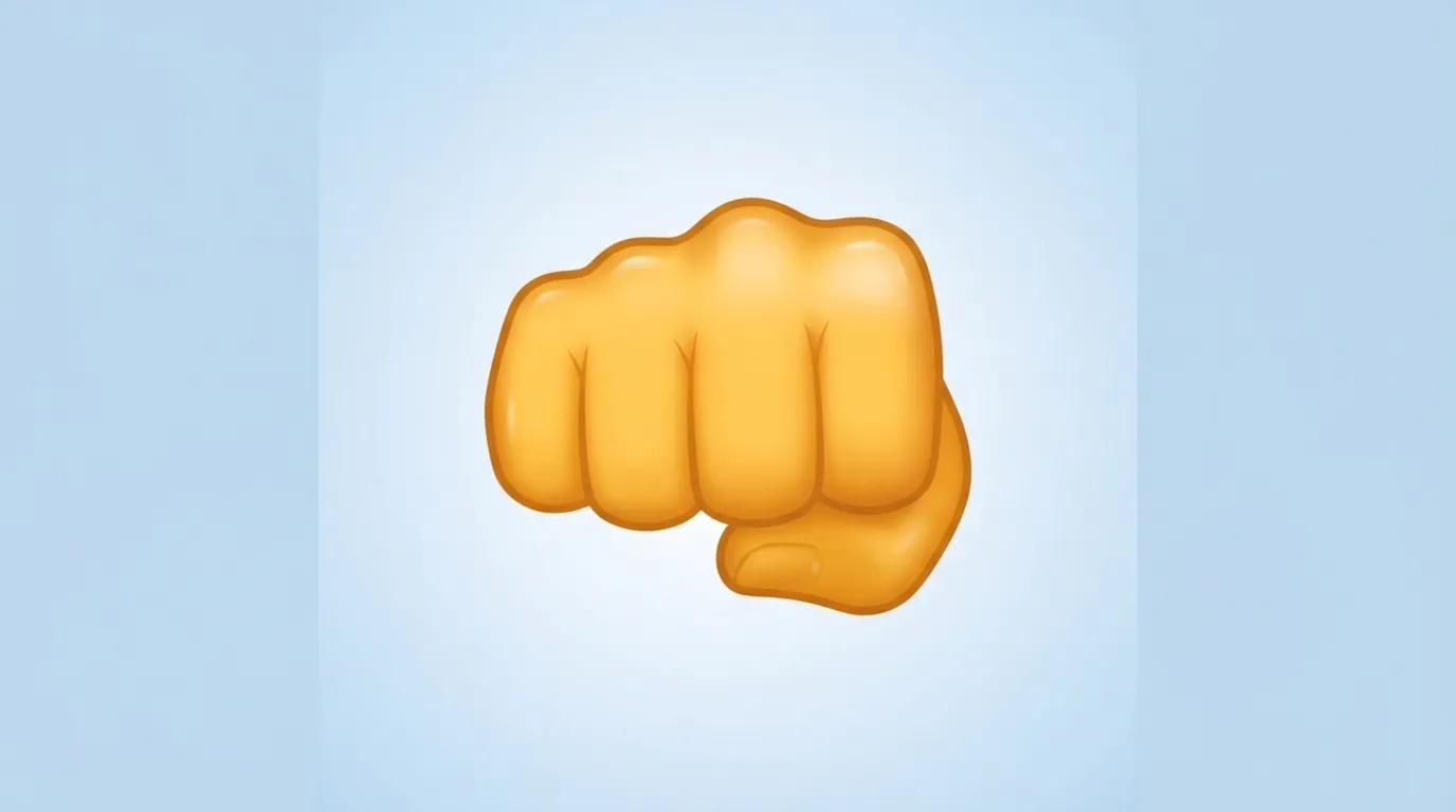 Punching Emoji