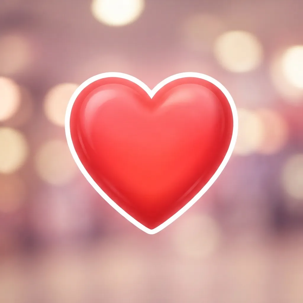 What do emoji heart mean?
